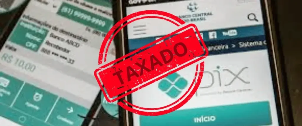 taxamento pix receita federal